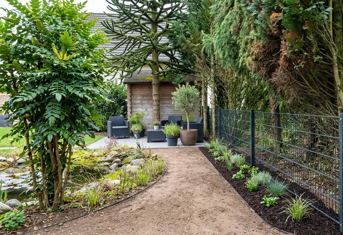 Fertiggestelltes Gartenbau-Projekt von HHG in Wiesbaden
